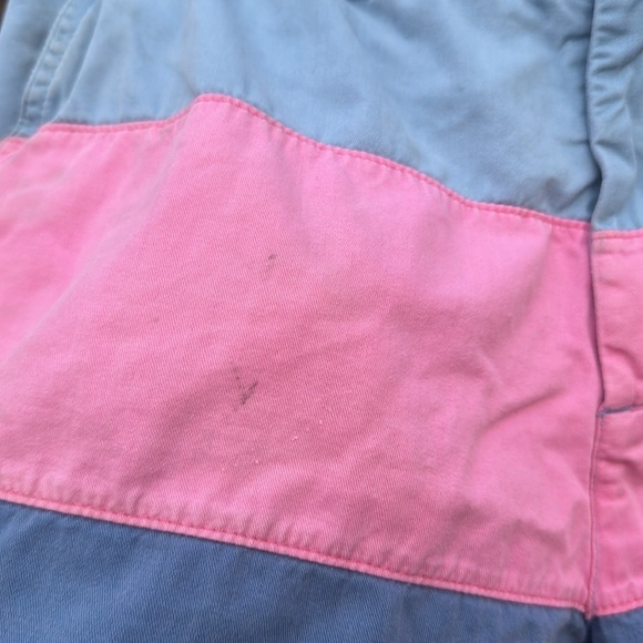 Vintage 80's Chubbies Boomshakalaka Colorblock casual Shorts, sz small - Picture 2 of 6